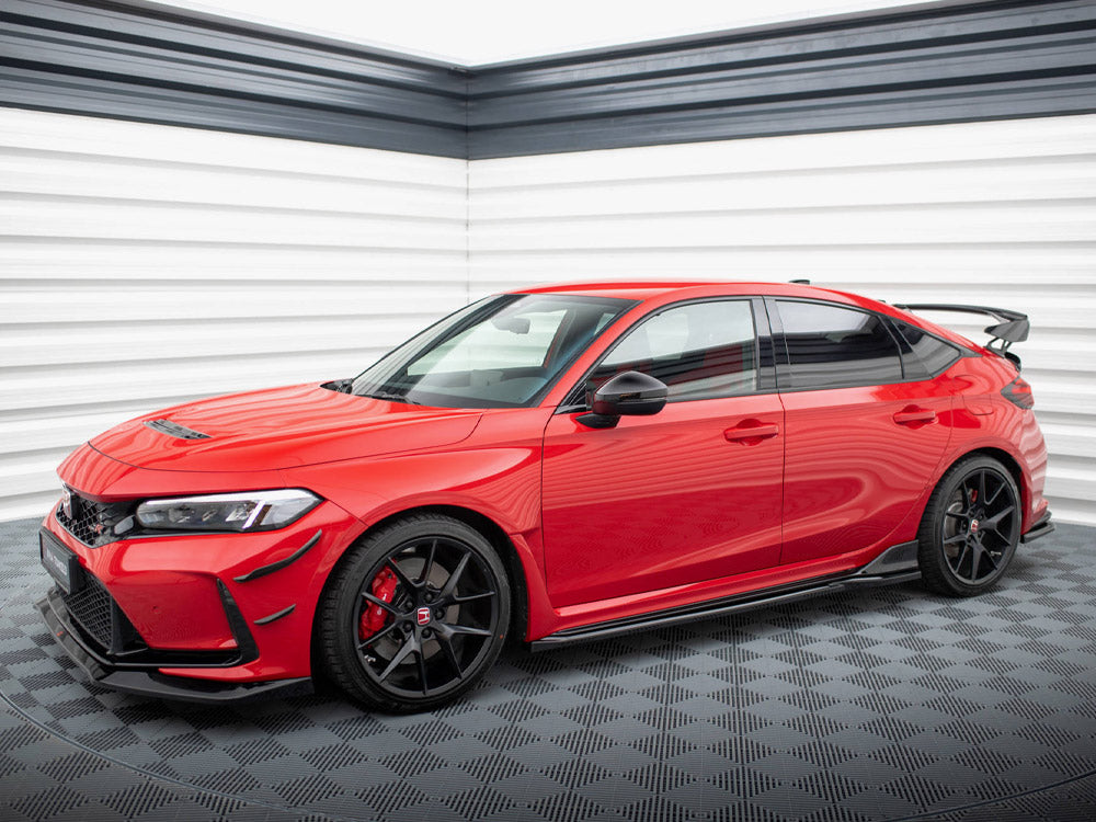Maxton Design Side Skirts Diffusers V.1 Honda Civic Type-R Mk 11 - Wayside Performance 