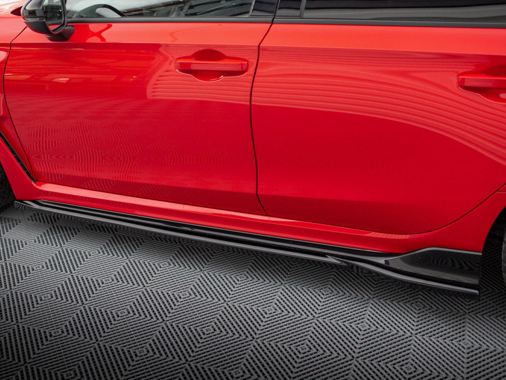 Maxton Design Side Skirts Diffusers V.1 Honda Civic Type-R Mk 11 - Wayside Performance 