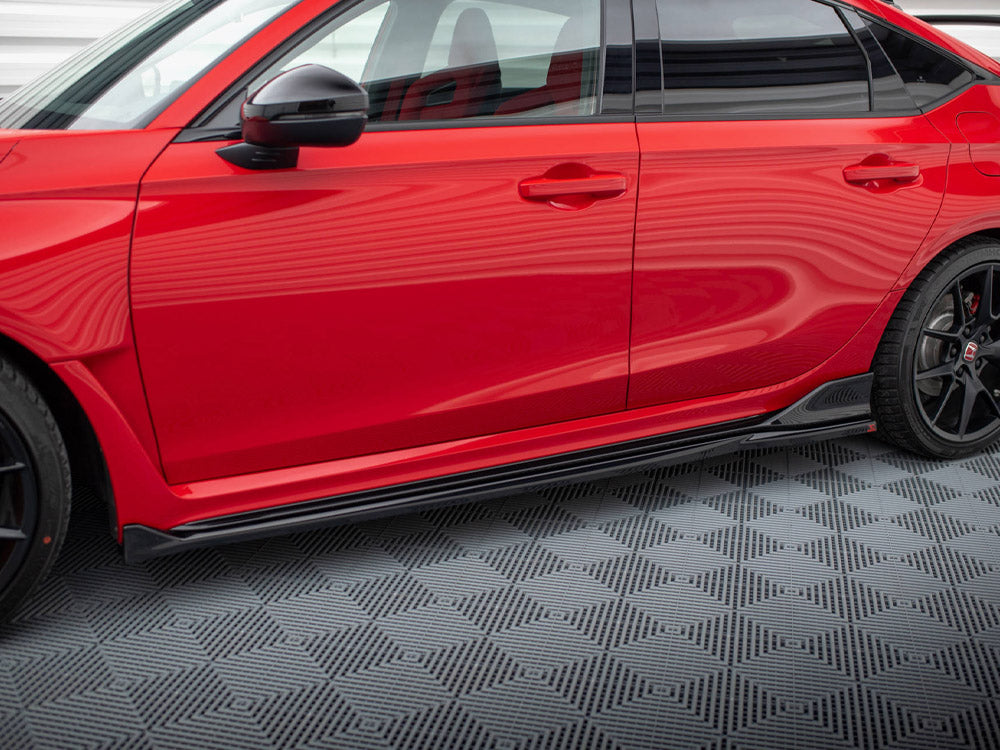 Maxton Design Side Skirts Diffusers V.2 Honda Civic Type-R Mk 11 - Wayside Performance 