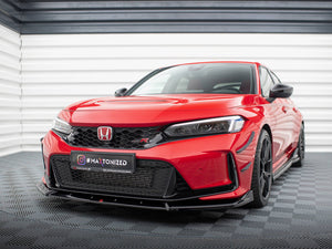 Maxton Design Front Splitter V.2 Honda Civic Type-R Mk 11 - Wayside Performance 