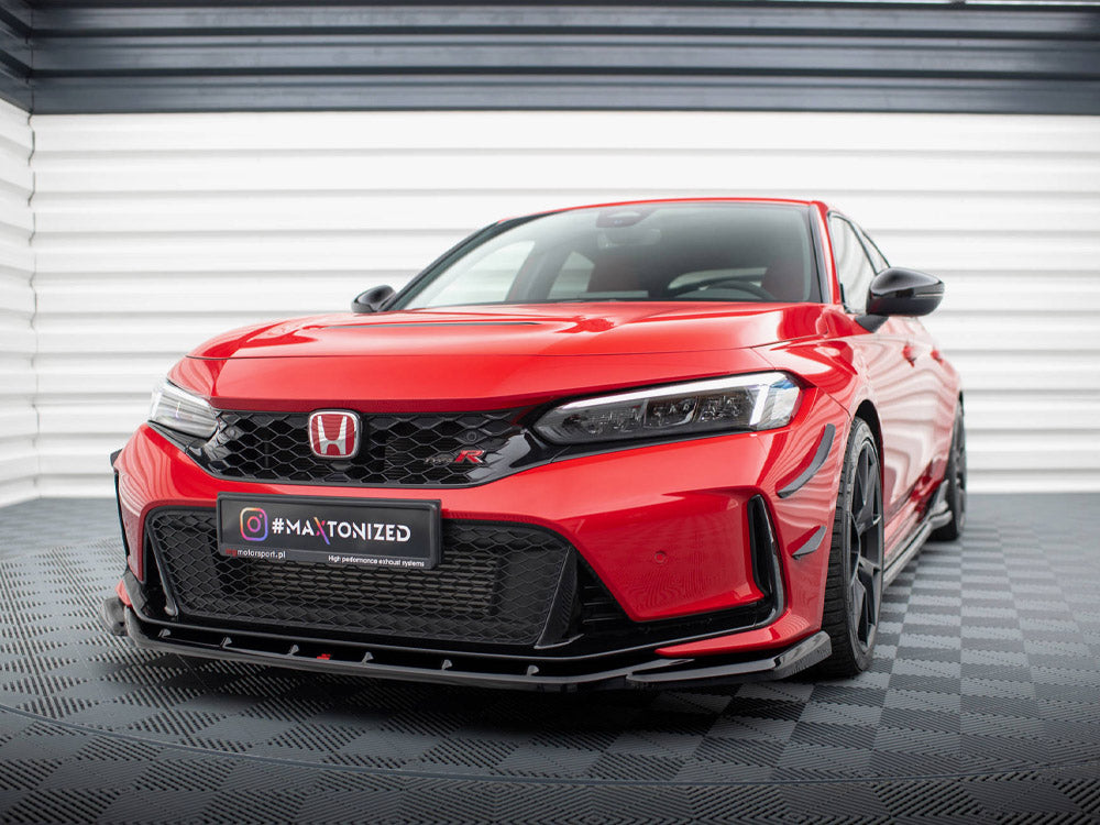 Maxton Design Front Splitter V.3 Honda Civic Type-R Mk 11 - Wayside Performance 