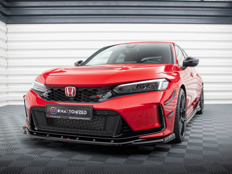 Maxton Design Front Splitter V.3 Honda Civic Type-R Mk 11 - Wayside Performance 