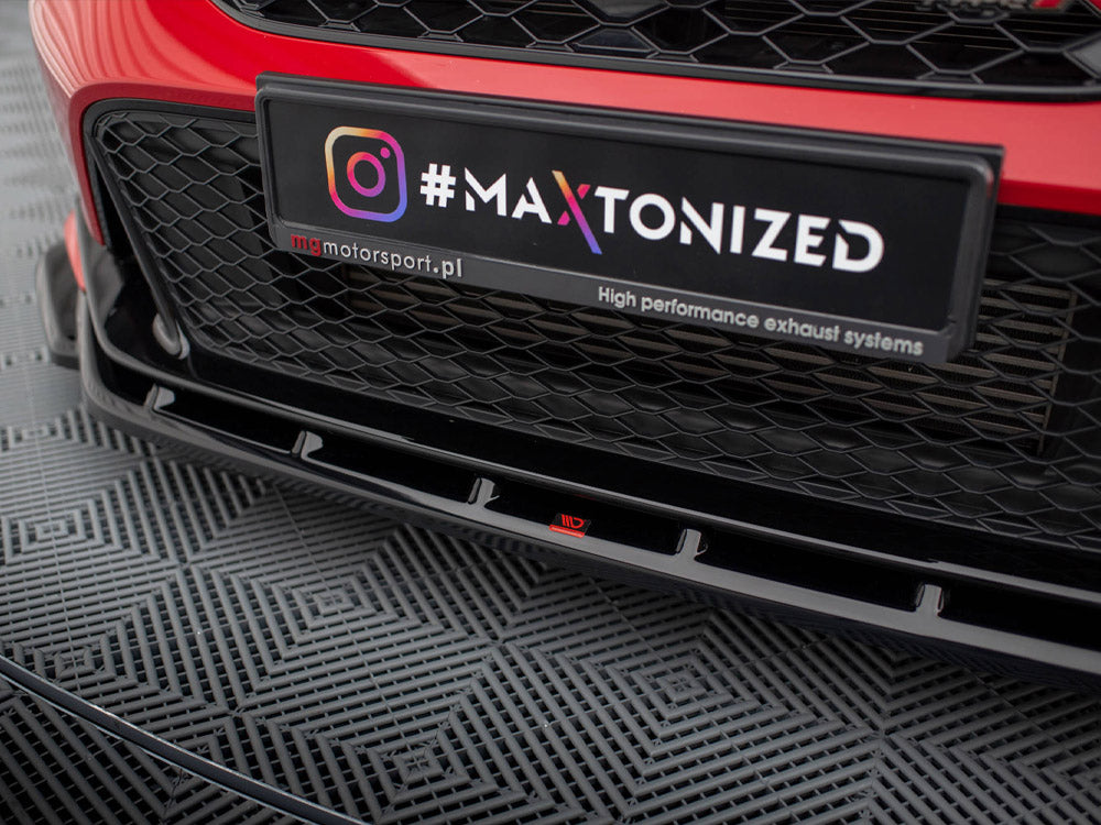 Maxton Design Front Splitter V.3 Honda Civic Type-R Mk 11 - Wayside Performance 