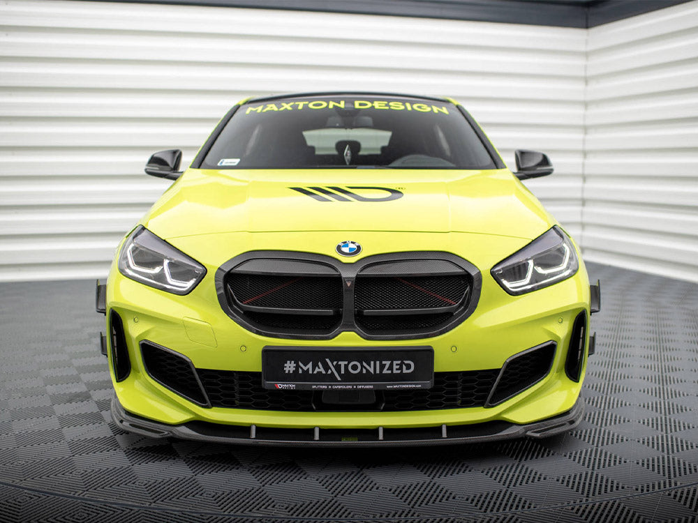 Carbon Fiber Front Grill Bmw 1 F40 M-pack / M135i - Wayside Performance 