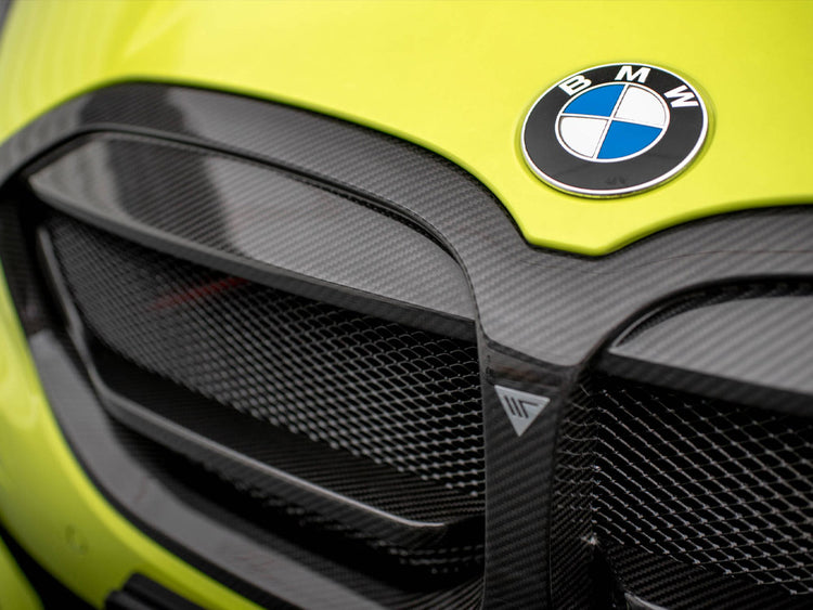 Carbon Fiber Front Grill Bmw 1 F40 M-pack / M135i - Wayside Performance 