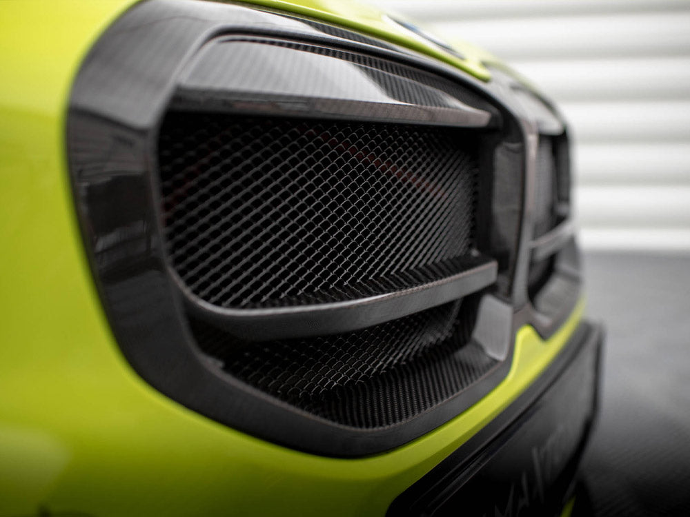 Carbon Fiber Front Grill Bmw 1 F40 M-pack / M135i - Wayside Performance 