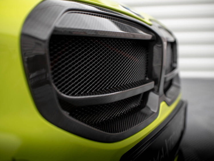 Carbon Fiber Front Grill Bmw 1 F40 M-pack / M135i - Wayside Performance 