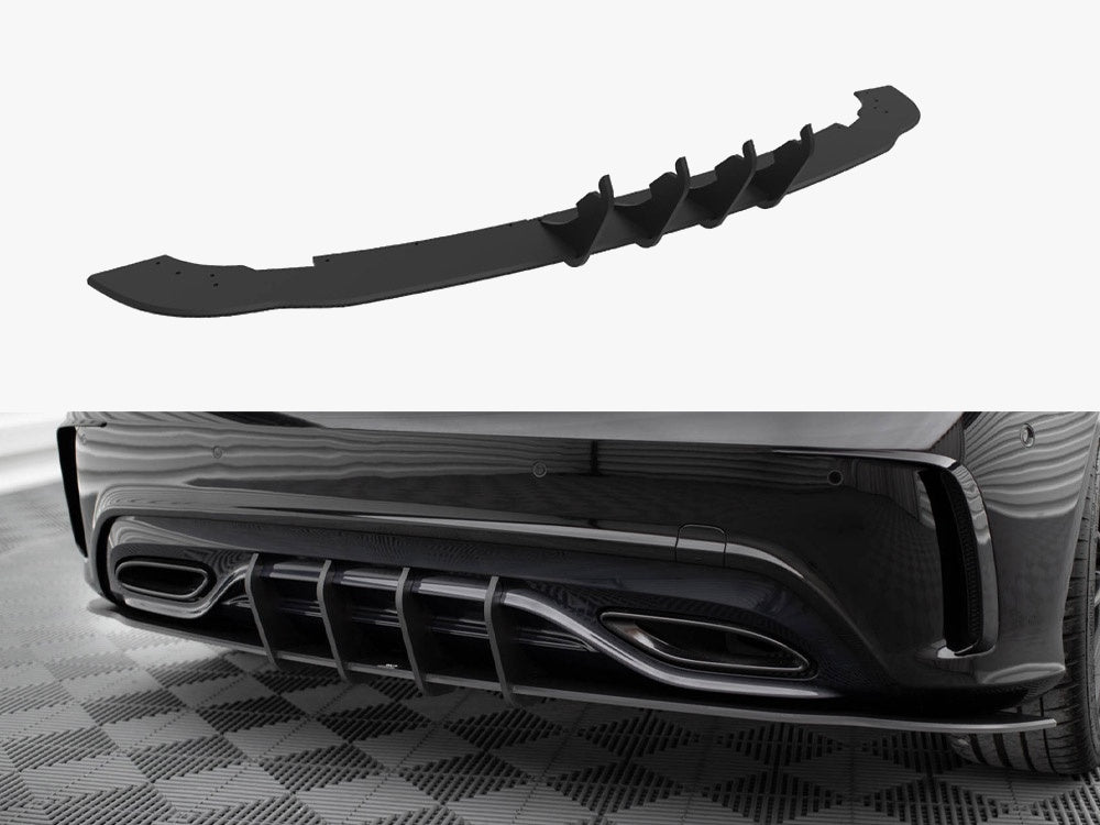 Maxton Design Street PRO Rear Diffuser Mercedes-Benz A AMG-Line W176 Facelift