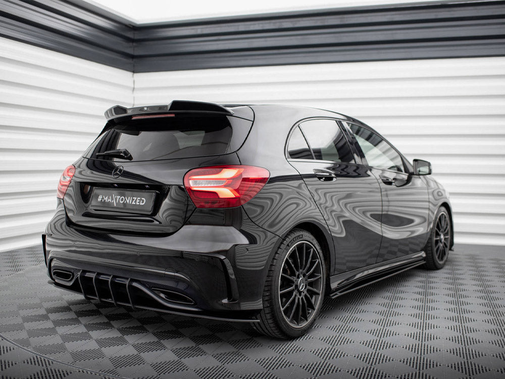 Maxton Design Street PRO Rear Diffuser Mercedes-Benz A AMG-Line W176 Facelift