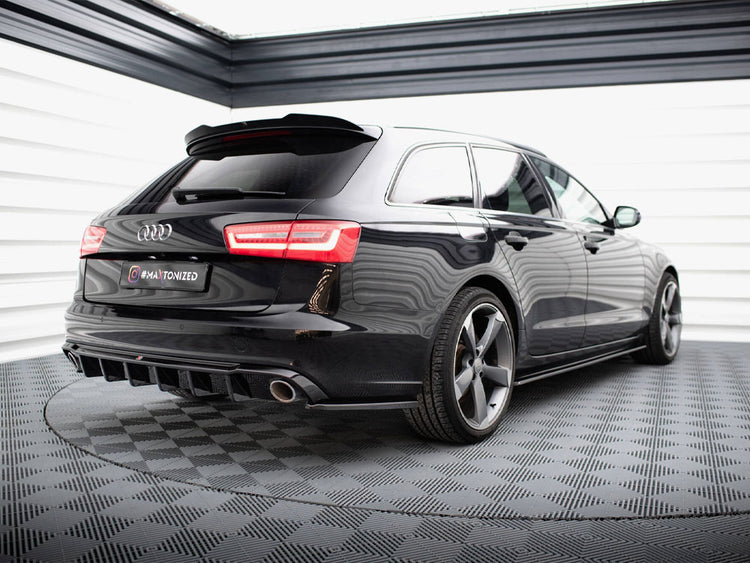 Maxton Design Rear Side Splitters V.3 Audi A6 Avant / Sedan C7 - Wayside Performance 