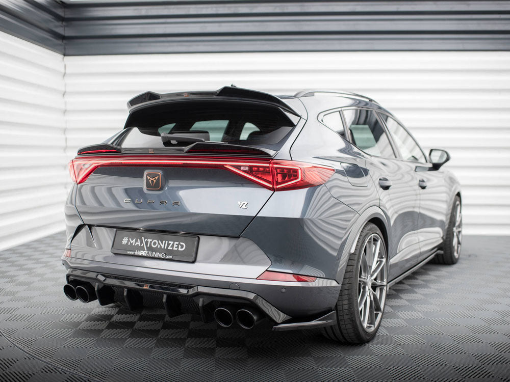 Maxton Design Rear Valance V.3 + Exhaust Tips Cupra Formentor VZ Mk1 / Mk1 Facelift - Wayside Performance 