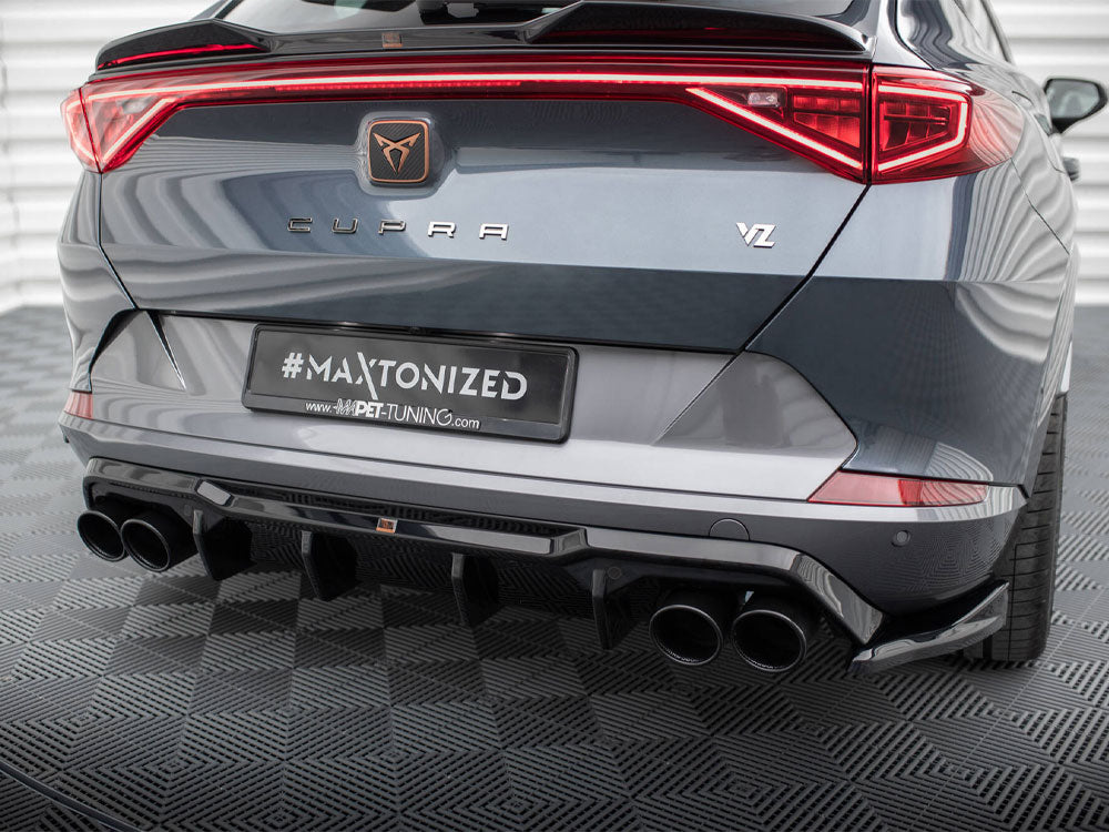 Maxton Design Rear Valance V.3 + Exhaust Tips Cupra Formentor VZ Mk1 / Mk1 Facelift - Wayside Performance 