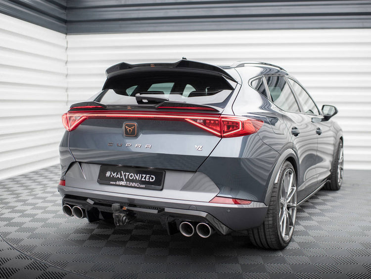 Maxton Design Rear Valance V.3 + Exhaust Ends Imitation Cupra Formentor Mk1 - Wayside Performance 