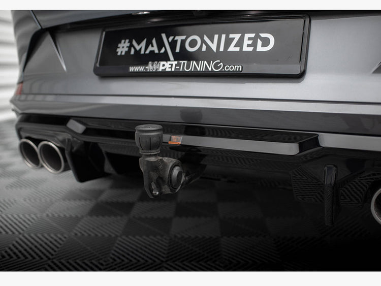 Maxton Design Rear Valance V.3 + Exhaust Ends Imitation Cupra Formentor Mk1 - Wayside Performance 