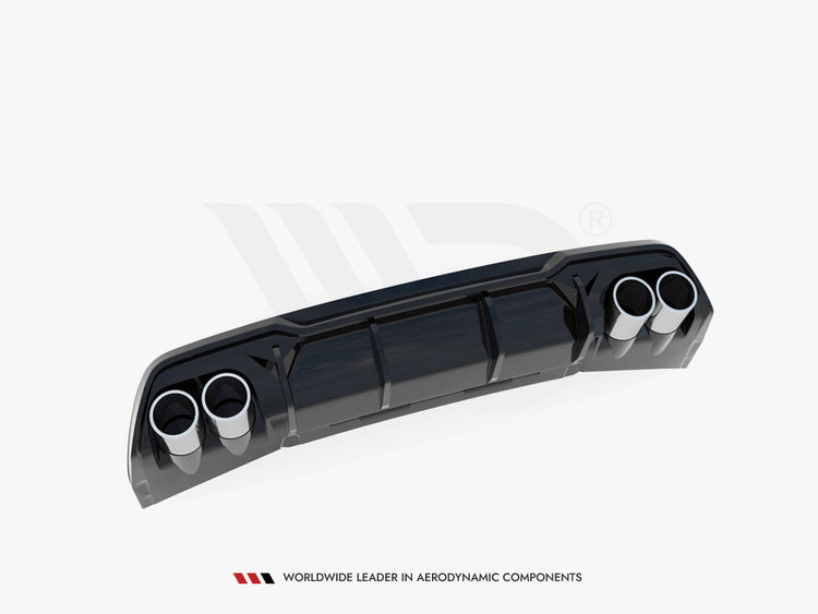 Maxton Design Rear Valance V.3 + Exhaust Ends Imitation Cupra Formentor Mk1 - Wayside Performance 