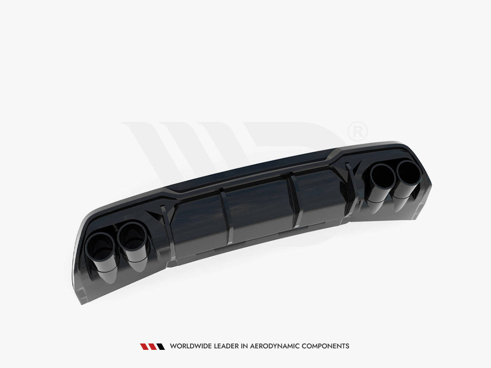Maxton Design Rear Valance V.3 + Exhaust Ends Imitation Cupra Formentor Mk1 - Wayside Performance 