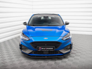 Maxton Design Street Pro Front Splitter Ford Focus St / St-line Mk4 - Wayside Performance 