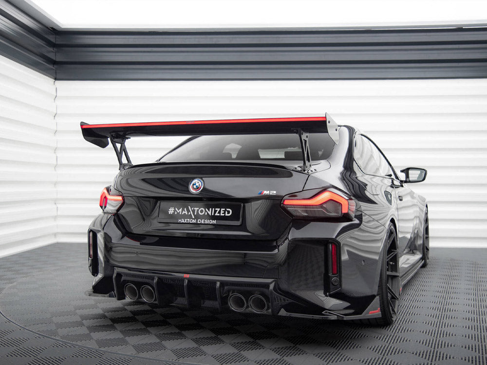 Carbon Fiber Spoiler + Led Light Bmw M2 G87 - Wayside Performance 