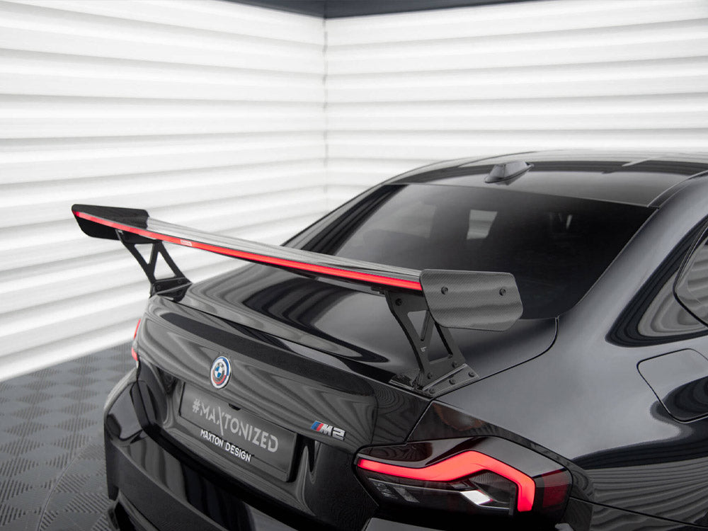 Carbon Fiber Spoiler + Led Light Bmw M2 G87 - Wayside Performance 