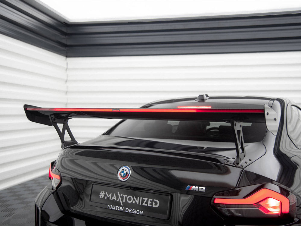 Carbon Fiber Spoiler + Led Light Bmw M2 G87 - Wayside Performance 