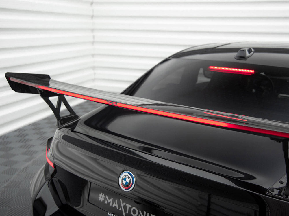 Carbon Fiber Spoiler + Led Light Bmw M2 G87 - Wayside Performance 