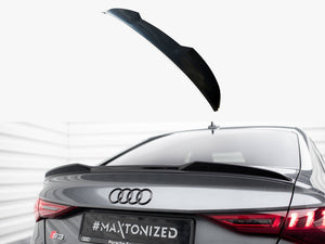 Maxton Design Spoiler CAP 3D Audi A3 / A3 S-Line / S3 / RS3 Sedan 8Y - Wayside Performance 