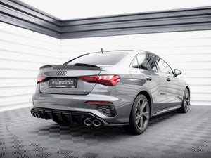 Maxton Design Spoiler CAP 3D Audi A3 / A3 S-Line / S3 / RS3 Sedan 8Y - Wayside Performance 