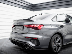 Maxton Design Spoiler CAP 3D Audi A3 / A3 S-Line / S3 / RS3 Sedan 8Y - Wayside Performance 