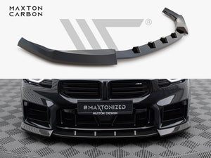 Carbon Fiber Front Splitter V.2 Bmw M2 G87 - Wayside Performance 