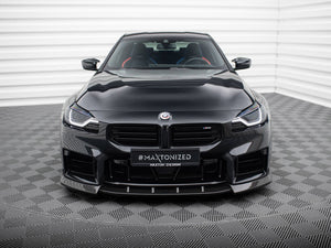 Carbon Fiber Front Splitter V.2 Bmw M2 G87 - Wayside Performance 