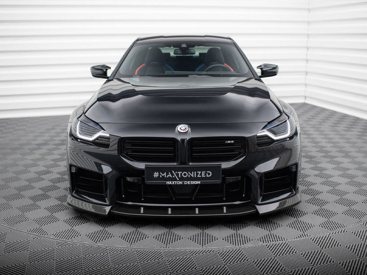 Carbon Fiber Front Splitter V.2 Bmw M2 G87 - Wayside Performance 