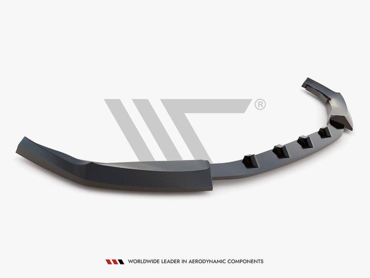Carbon Fiber Front Splitter V.2 Bmw M2 G87 - Wayside Performance 