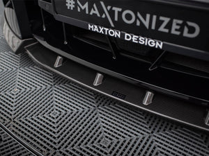 Carbon Fiber Front Splitter V.2 Bmw M2 G87 - Wayside Performance 