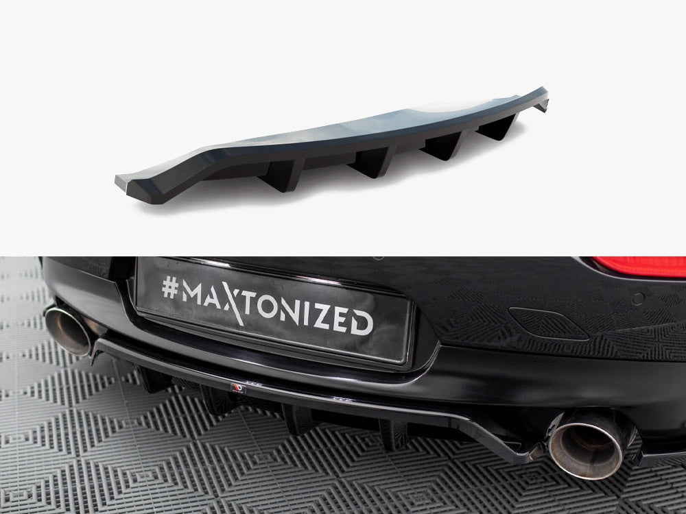 Maxton Design Rear Splitter (Vertical Bars) V.1 BMW Z4 M-Pack E89 Facelift
