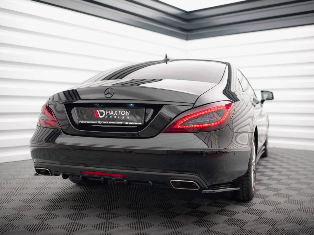 Maxton Design Rear Side Splitters Mercedes-Benz CLS C218