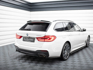 Maxton Design rear side splitters for BMW 5 Series G30 G31 M-Sport, body and styling accessories in black finish