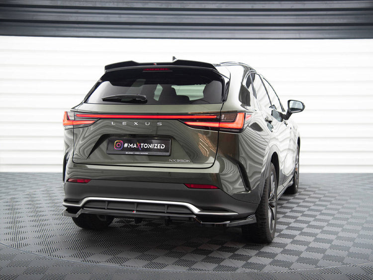 Maxton Design CAP 3D spoiler for Lexus NX F-Sport Mk2, body and styling accessory, showcasing the sleek aerodynamic design.