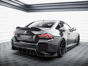 Maxton Design Carbon Fiber Rear Side Splitters BMW M2 G87 - Wayside Performance 