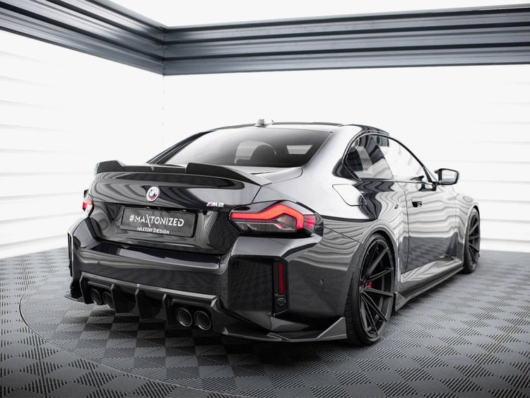 Maxton Design Carbon Fiber Rear Side Splitters BMW M2 G87 - Wayside Performance 
