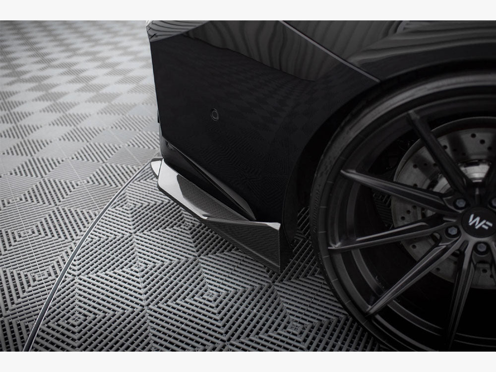 Maxton Design Carbon Fiber Rear Side Splitters BMW M2 G87 - Wayside Performance 