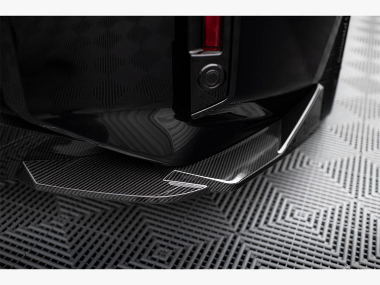 Maxton Design Carbon Fiber Rear Side Splitters BMW M2 G87 - Wayside Performance 