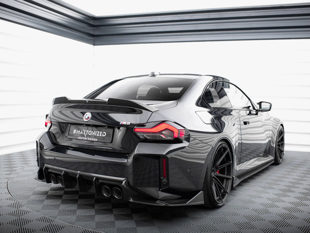 Maxton Design Carbon Fiber Rear Diffuser BMW M2 G87 - Wayside Performance 