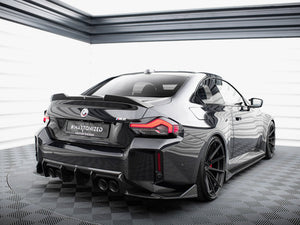 Maxton Design Carbon Fiber Rear Diffuser BMW M2 G87 - Wayside Performance 