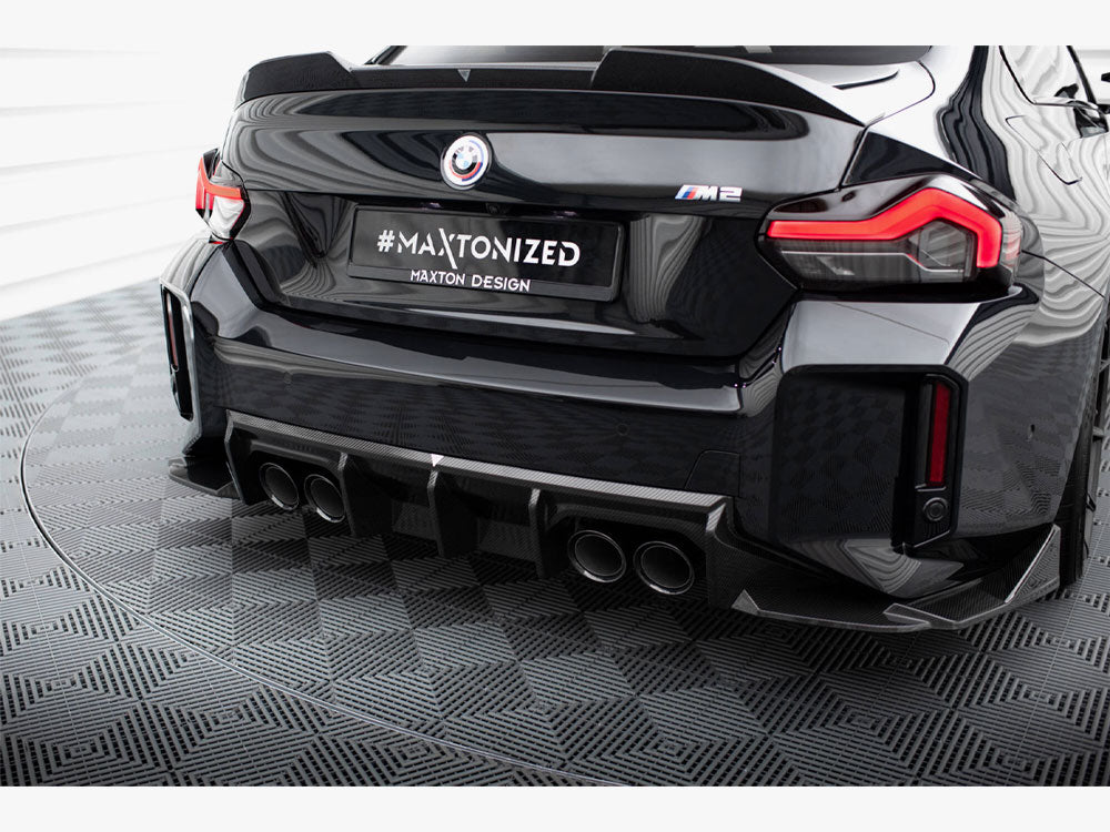 Maxton Design Carbon Fiber Rear Diffuser BMW M2 G87 - Wayside Performance 