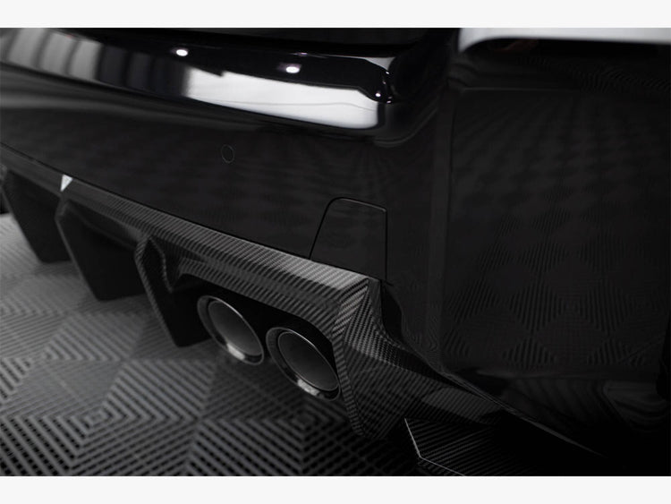 Maxton Design Carbon Fiber Rear Diffuser BMW M2 G87 - Wayside Performance 