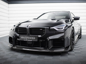 Carbon Fiber Front Splitter V.1 Bmw M2 G87 - Wayside Performance 