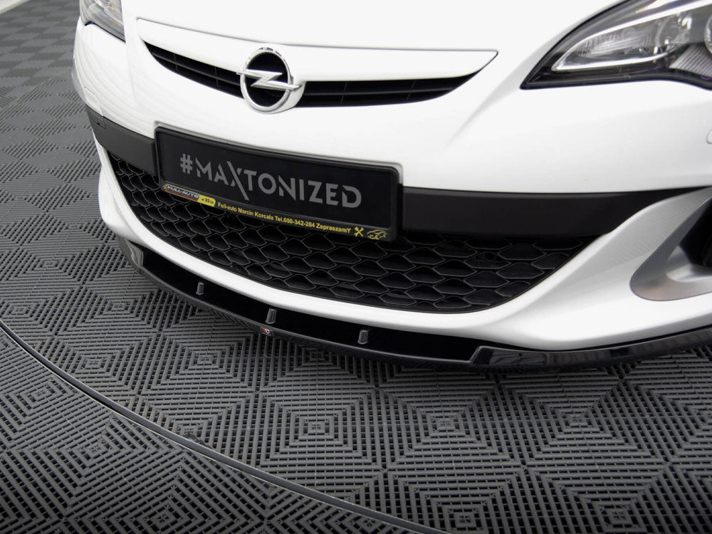 Maxton Design Front Splitter Opel Astra J Opc / Vxr Nurburg - Wayside Performance 