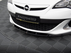 Maxton Design Front Splitter Opel Astra J Opc / Vxr Nurburg - Wayside Performance 