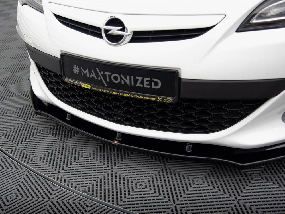 Maxton Design Front Splitter Opel Astra J Opc / Vxr V.1 - Wayside Performance 