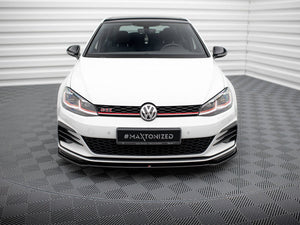 Maxton Design Front Splitter V.2 Volkswagen Golf GTI / GTD Mk7 Facelift - Wayside Performance 
